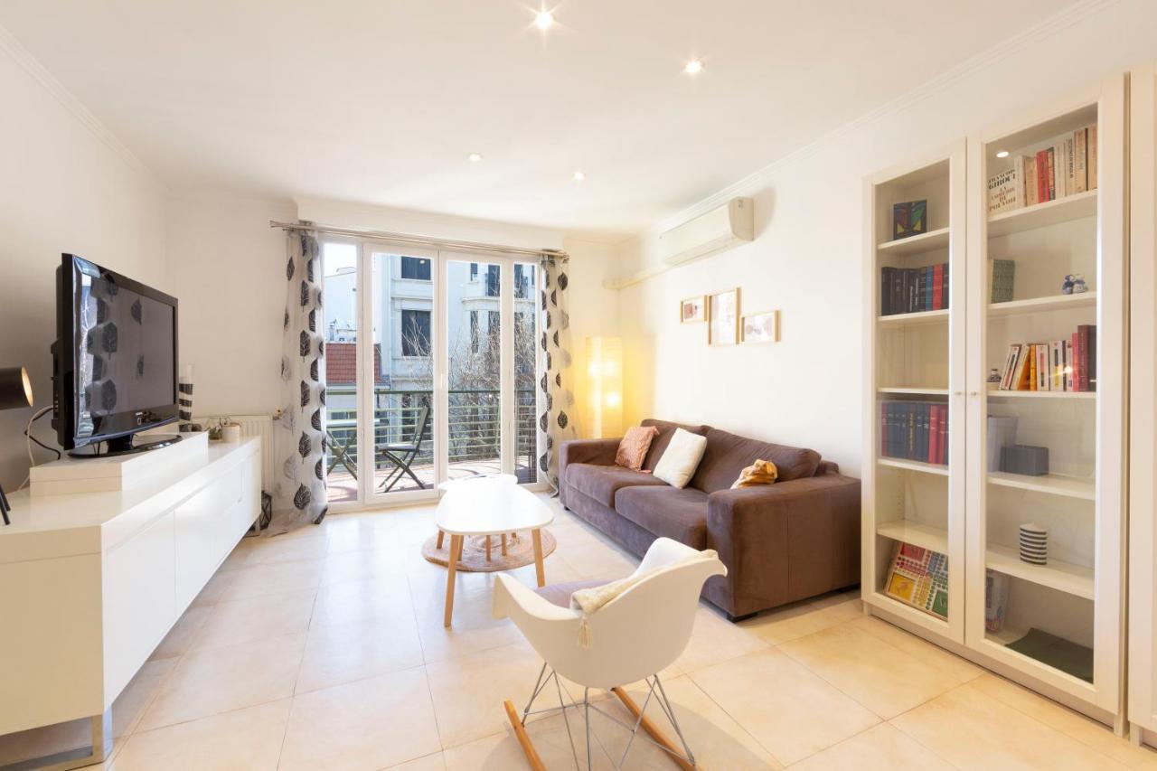 Ferienwohnung Robert Soleau Bright Design Flat Center Of Antibes Exterior foto